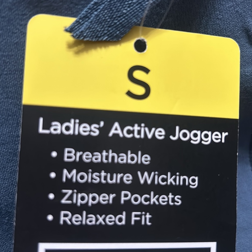 Kirkland Signature Ladies Active Joggers Blue Size L NWT - Picture 5 of 8